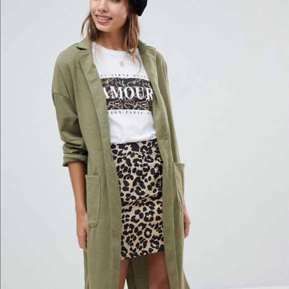 New Look Jackets & Blazers - New look textured duster coat New Look Jackets & Blazers - New look textured duster coat
